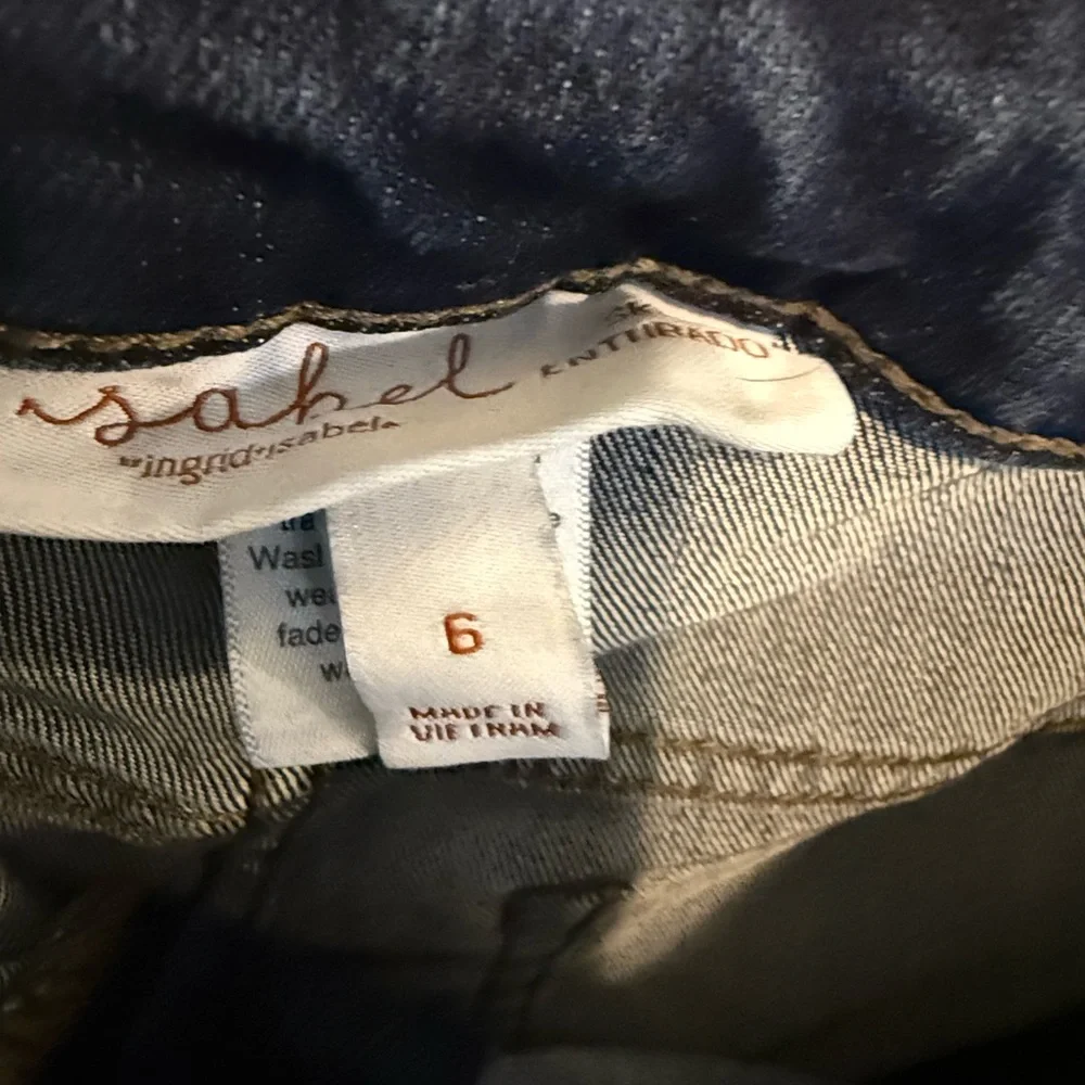 Isabel Maternity by Ingrid & Isabel Skinny Jeans in Dark Indigo - Picture 3 of 3